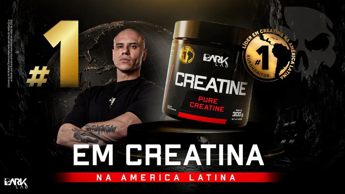 Creatina Mais Vendida da América Latina