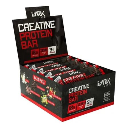 Creatine Protein Bar 12 Un 45g Dark Lab