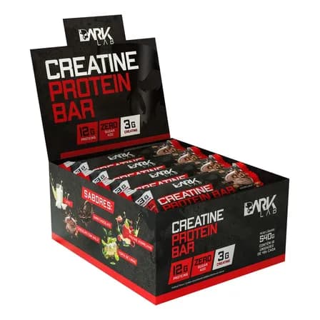 Creatine Protein Bar 12 Un 45g Dark Lab