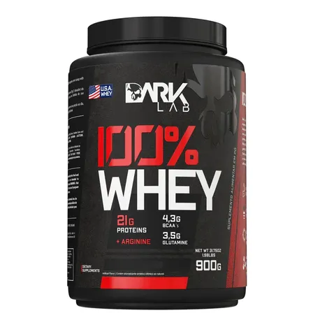 100% Whey Protein 900g Sabores - Dark Lab