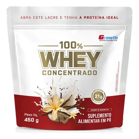 100% Whey Concentrado 450g