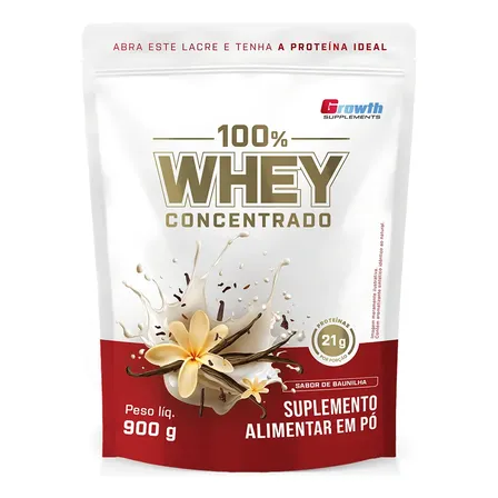 100% Whey Concentrado 900g