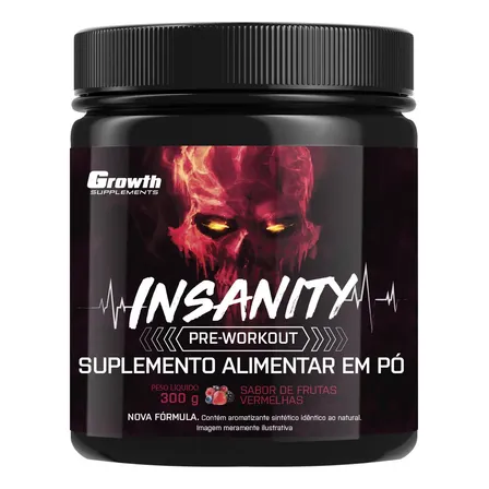 Pré-treino Insanity 300g