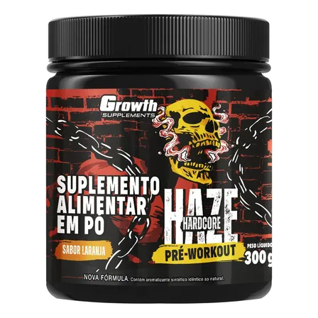 Growth Supplements Pré treino Haze Hardcore Pó